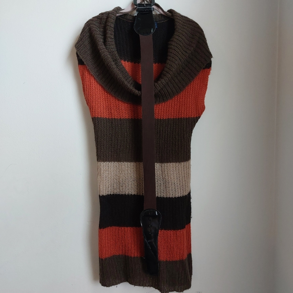 Gently worn De Rotchild sweater dress size Large